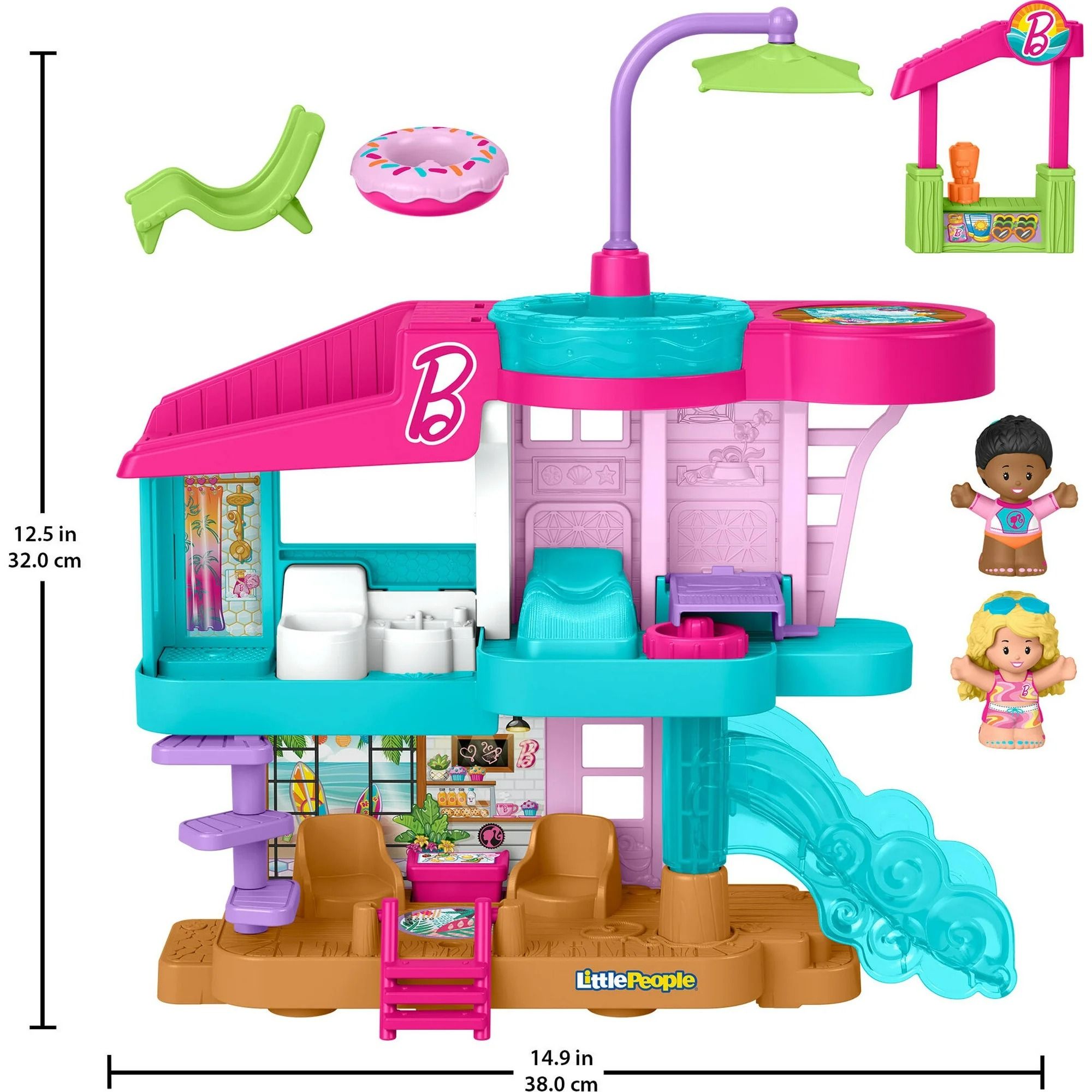 Barbie Fisher Price Little People Beach House