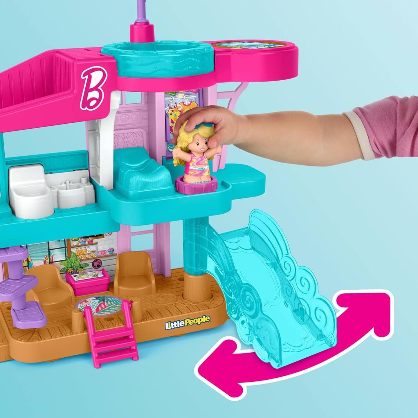 Barbie Fisher Price Little People Beach House