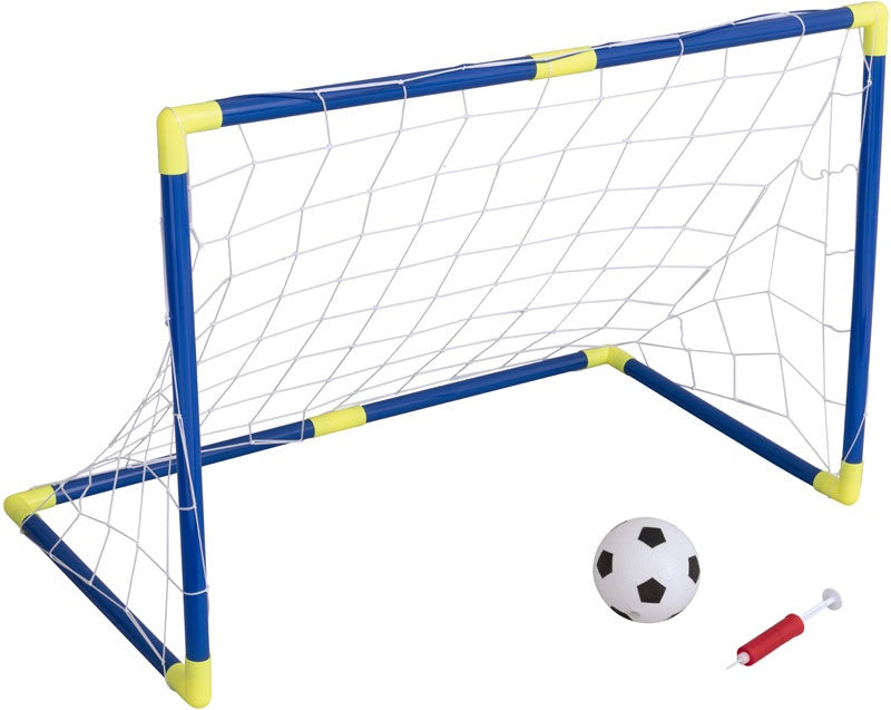 Elite Sport Football Goal Pack With Goalposts Ball And Pump