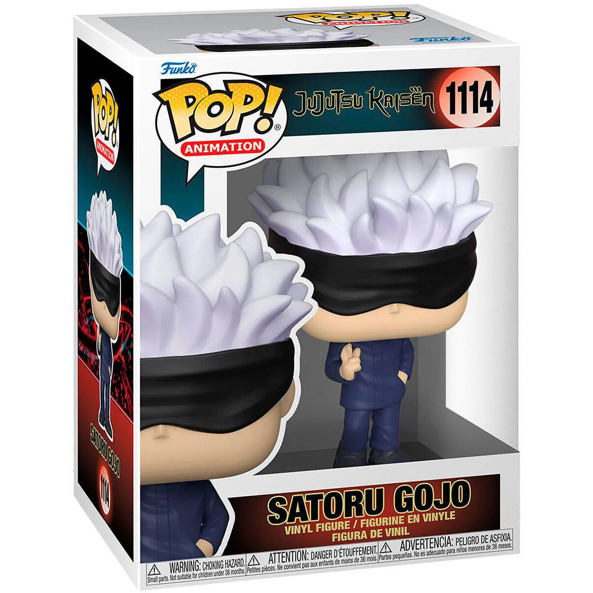 Funko Pop! Jujutsu Kaisen Vinyl Figure Satoru Gojo 1114