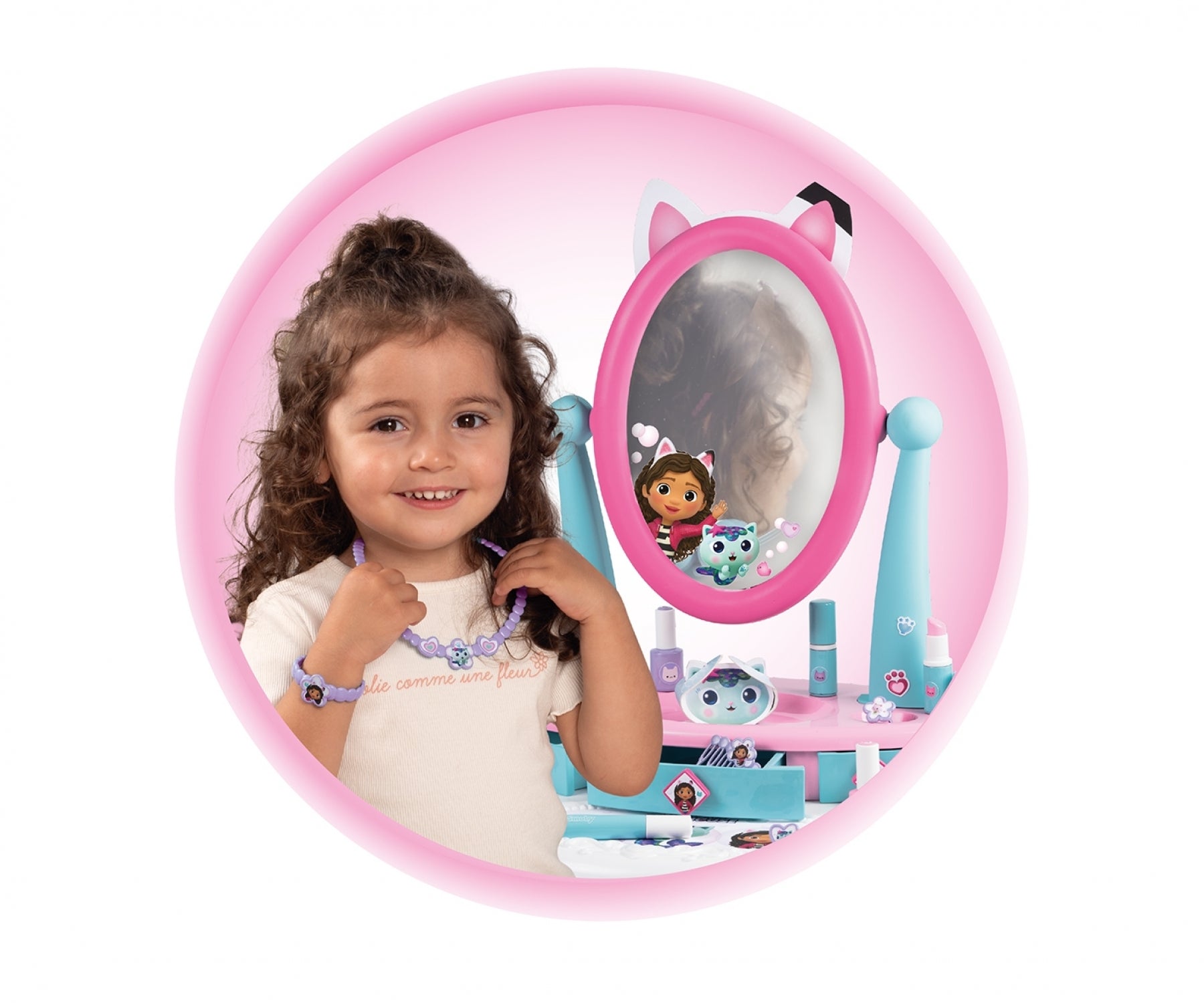 Gabby's Doll House Hairdresser Tabletop Playset