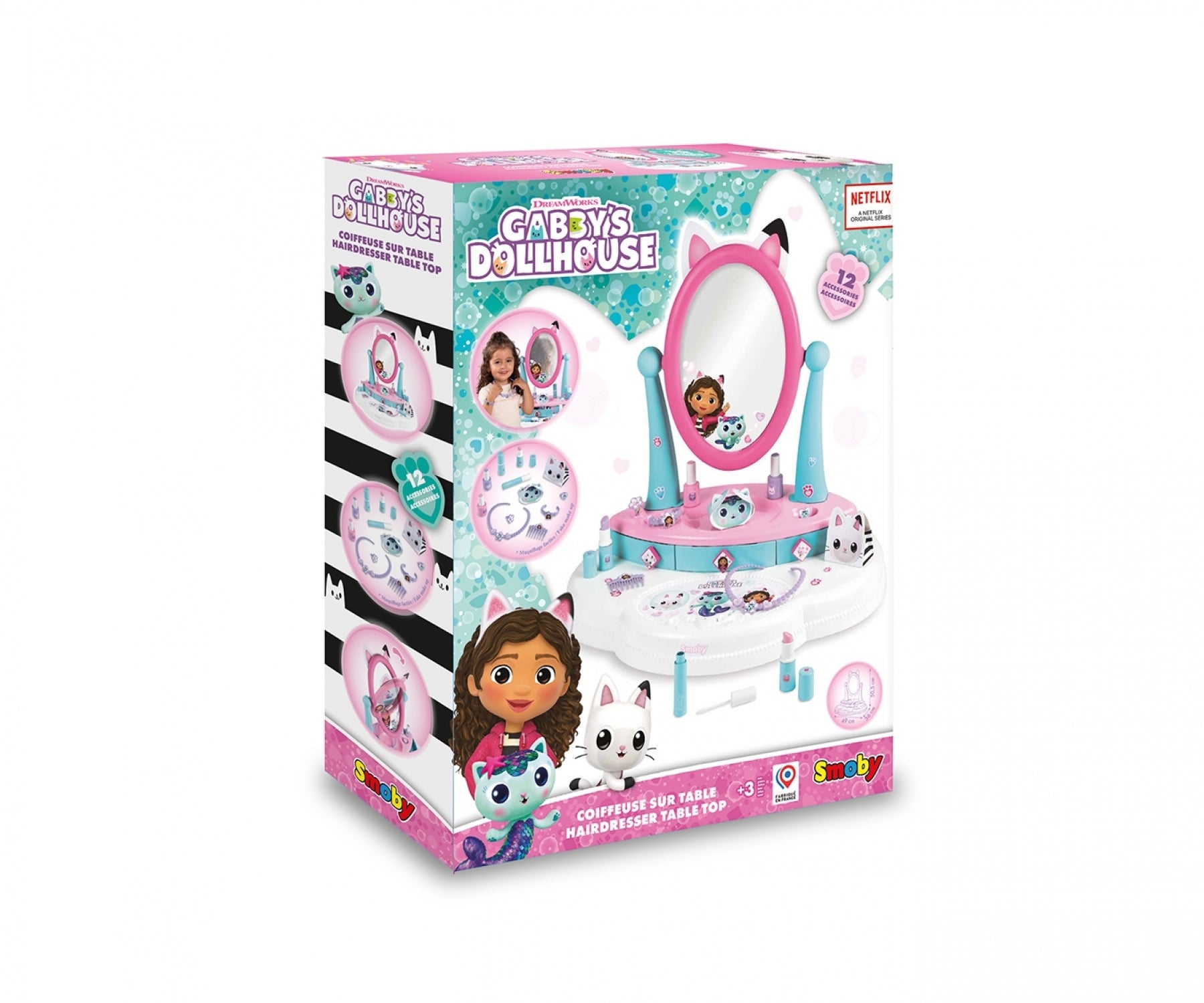 Gabby's Doll House Hairdresser Tabletop Playset