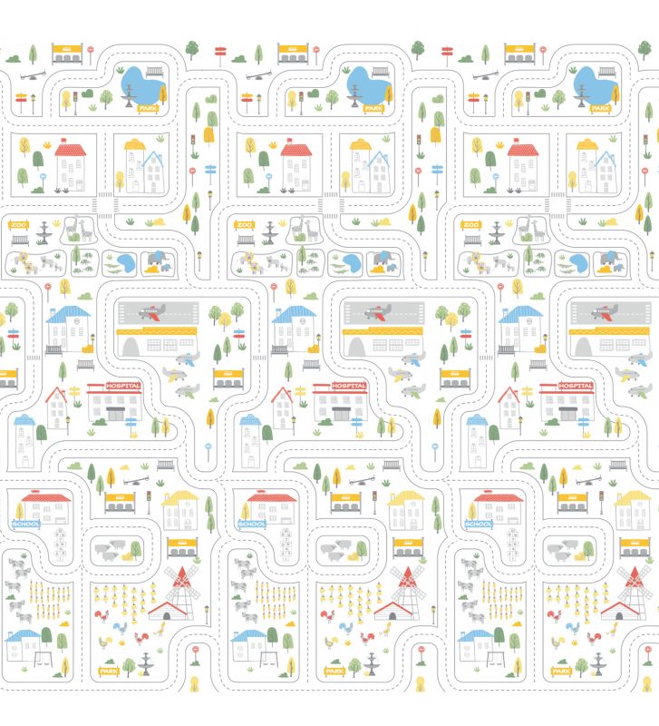 Asalvo Folding Playmat Farm 120cm x 180cm