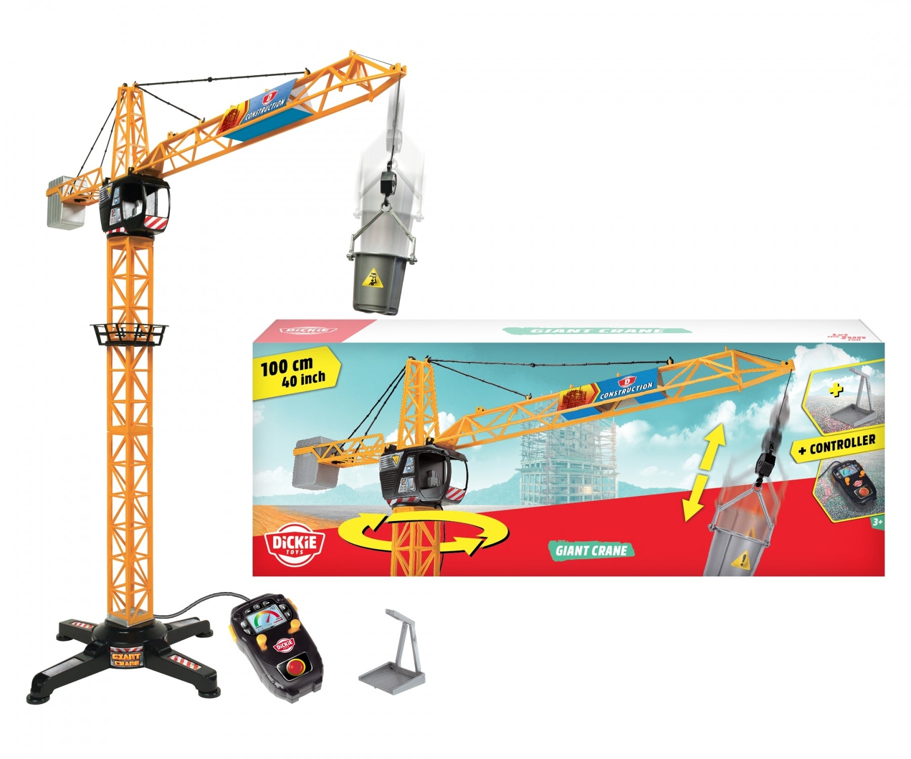 Dickie Toys 40" Giant Crane