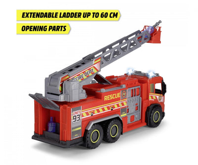 Dickie Giant Fire Truck With Light And Sound And Water Shoot