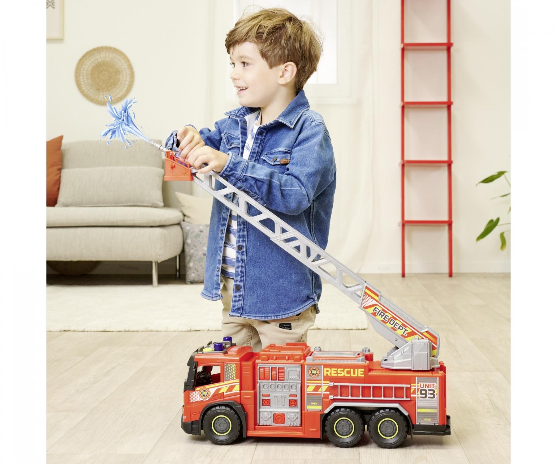 Dickie Giant Fire Truck With Light And Sound And Water Shoot