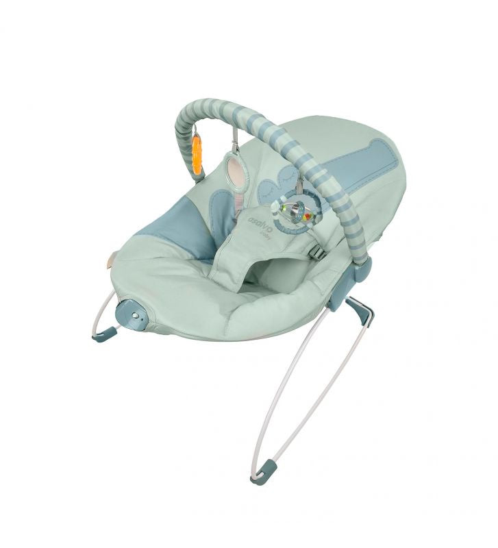 Asalvo Mummy Vibrating Baby Bouncer Light Green