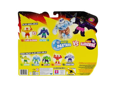 Heros Of Goo Jit Zu Meteor Madness Twin Pack Gooey Pantaro vs Oozy Sludgewing