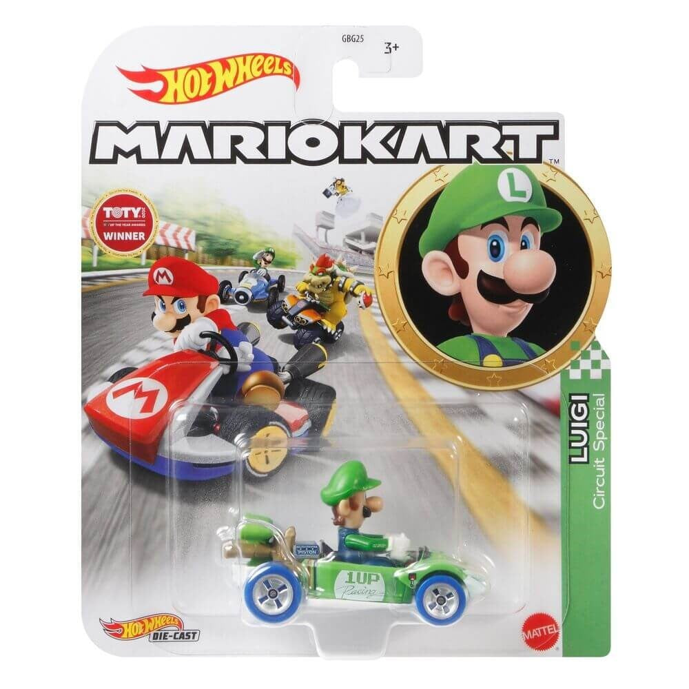 Hot Wheels Mario Kart Luigi