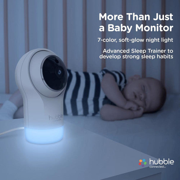 Hubble Nursery Pal Glow+ 5" Smart Video Baby Monitor