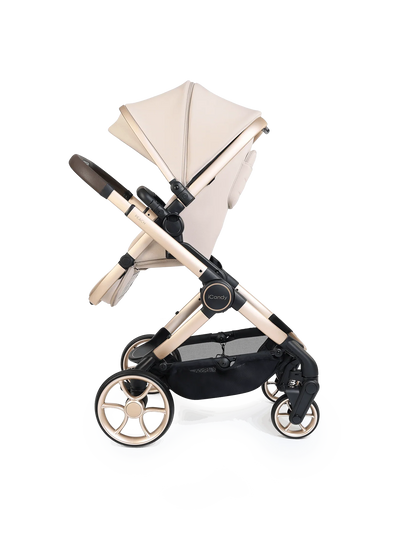 iCandy Peach 8 Stroller And Carry Cot With Accessories Biscotti Bundle