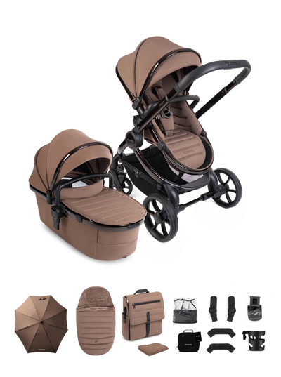 iCandy Peach 8 Stroller And Carry Cot With Accessories Coco Bundle