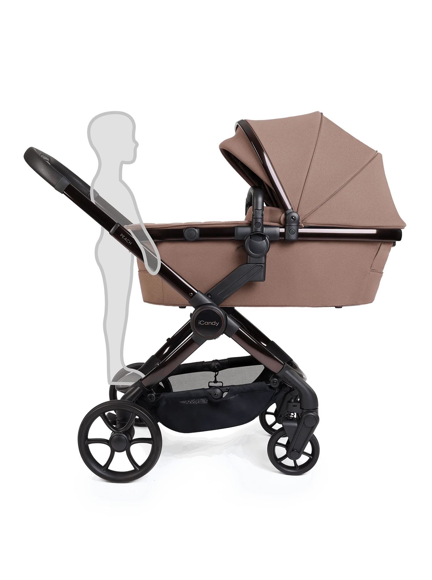 iCandy Peach 8 Stroller And Carry Cot With Accessories Coco Bundle