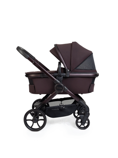 iCandy Peach 8 Stroller And Carry Cot With Accessories Bundle Coffee Bean