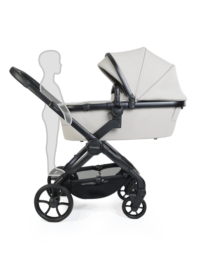 iCandy Peach 8 Stroller And Carry Cot With Accessories Bundle Taupe
