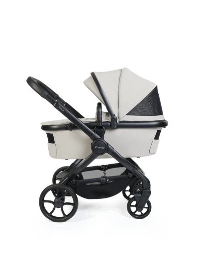 iCandy Peach 8 Stroller And Carry Cot With Accessories Bundle Taupe