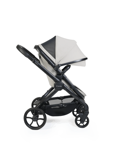 iCandy Peach 8 Stroller And Carry Cot With Accessories Bundle Taupe