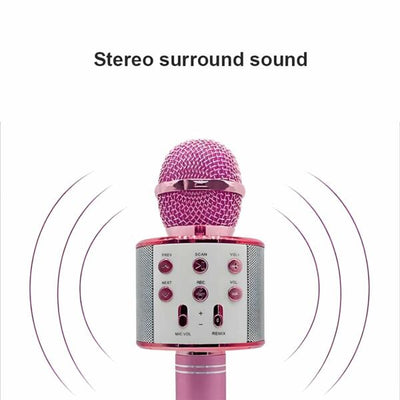 iDance Bluetooth Karaoke Party Microphone Assorted Colours