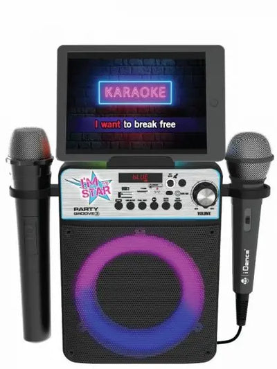 iDance Party Groove Portable 9 in 1 Party System