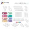 Connetix Magnetic Tiles Pastel Ball Run Pack 106pc