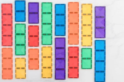 Connetix Rainbow Rectangle 18pc Pack
