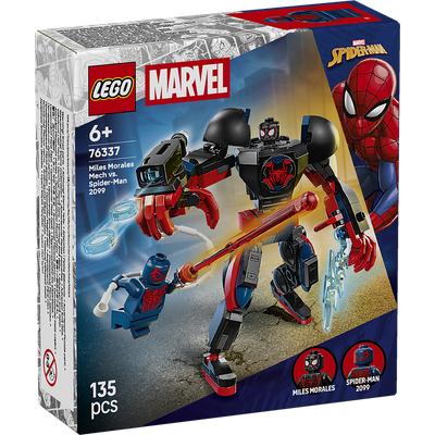 Lego Marvel 76337 Miles Morales Mech vs SpiderMan 2099