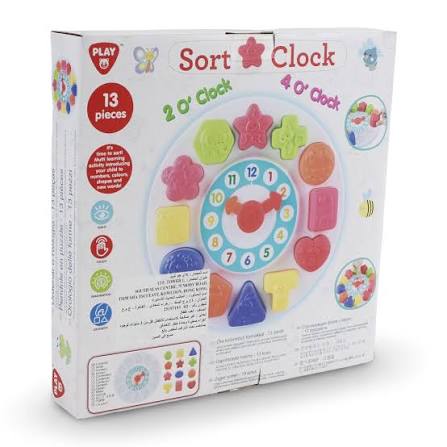 Playgo Sort o' Clock Infant Toy