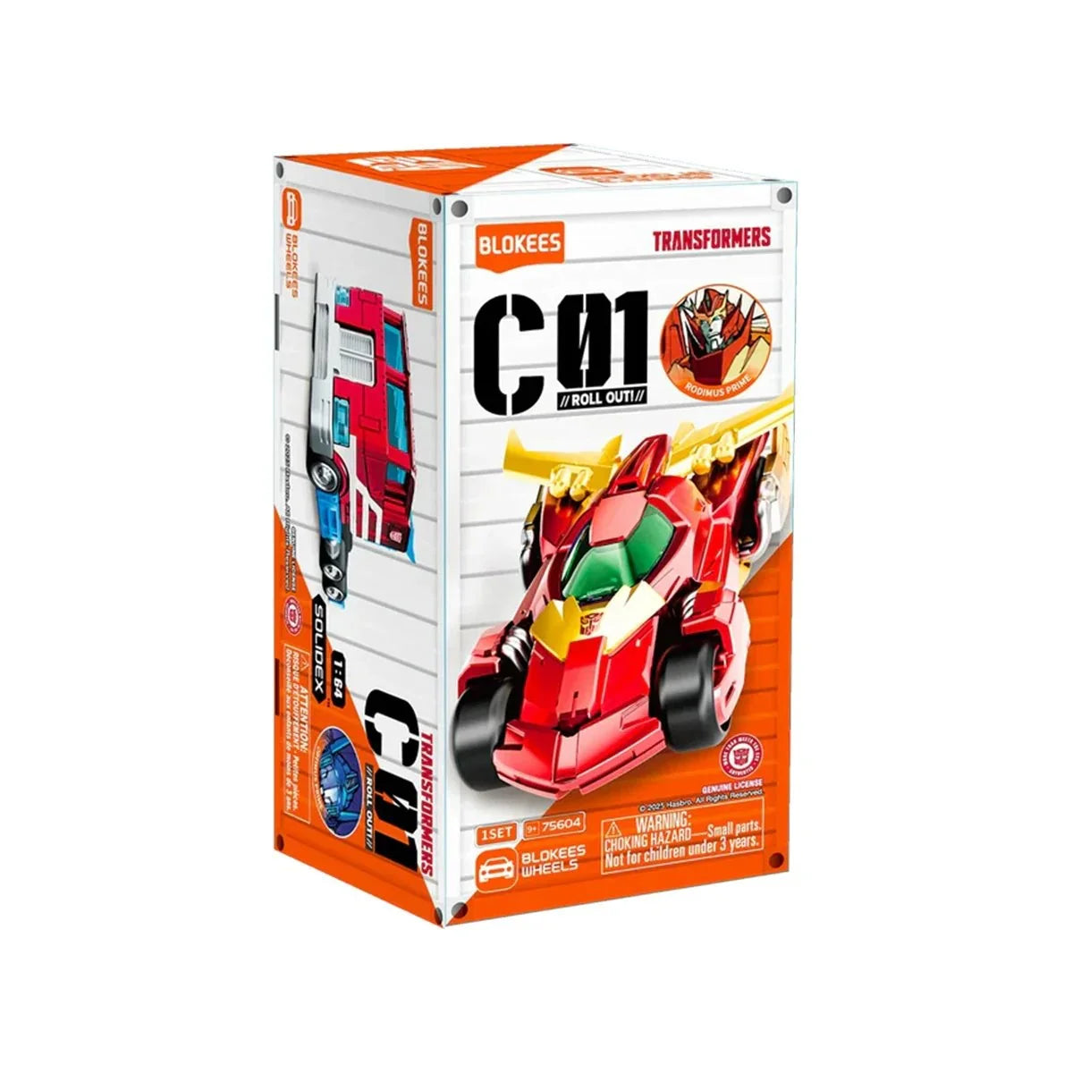 Blokees Wheels Transformers Roll Out C01 Assorted