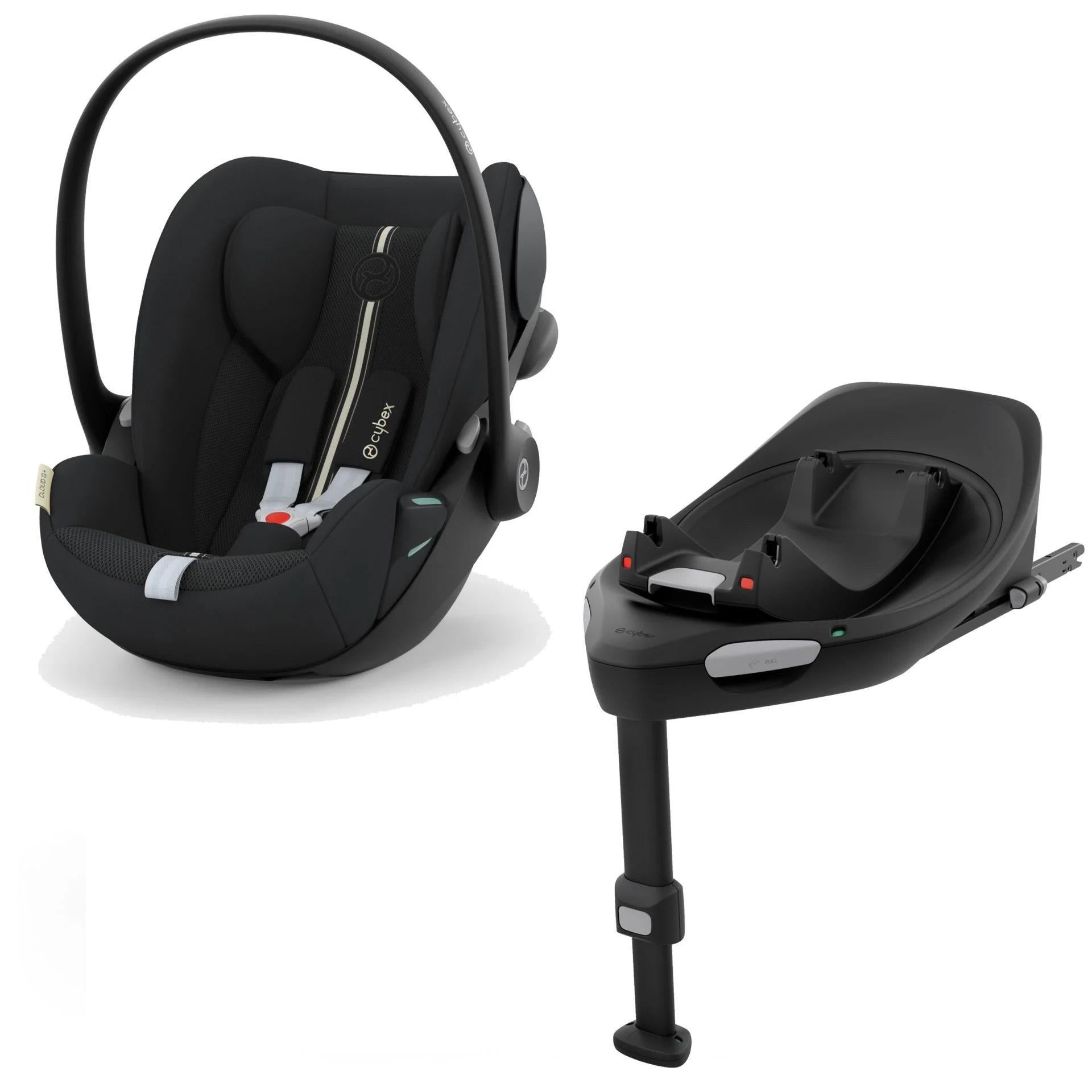Cybex e Gazelle S 10 Piece Bundle With Cloud G 360 Car Seat And Isofix Base Chocolate