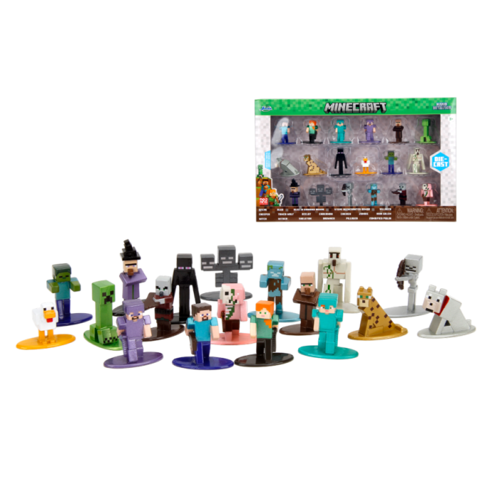 Minecraft 20pc Nano Figure Set Series 12