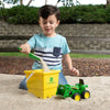 John Deere 3pc Sand Box Playset With Bucket / Tractor / Spade
