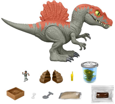 Jurassic World Spinosaurus Cage Demolisher Action Figure Dinosaur And Accessories