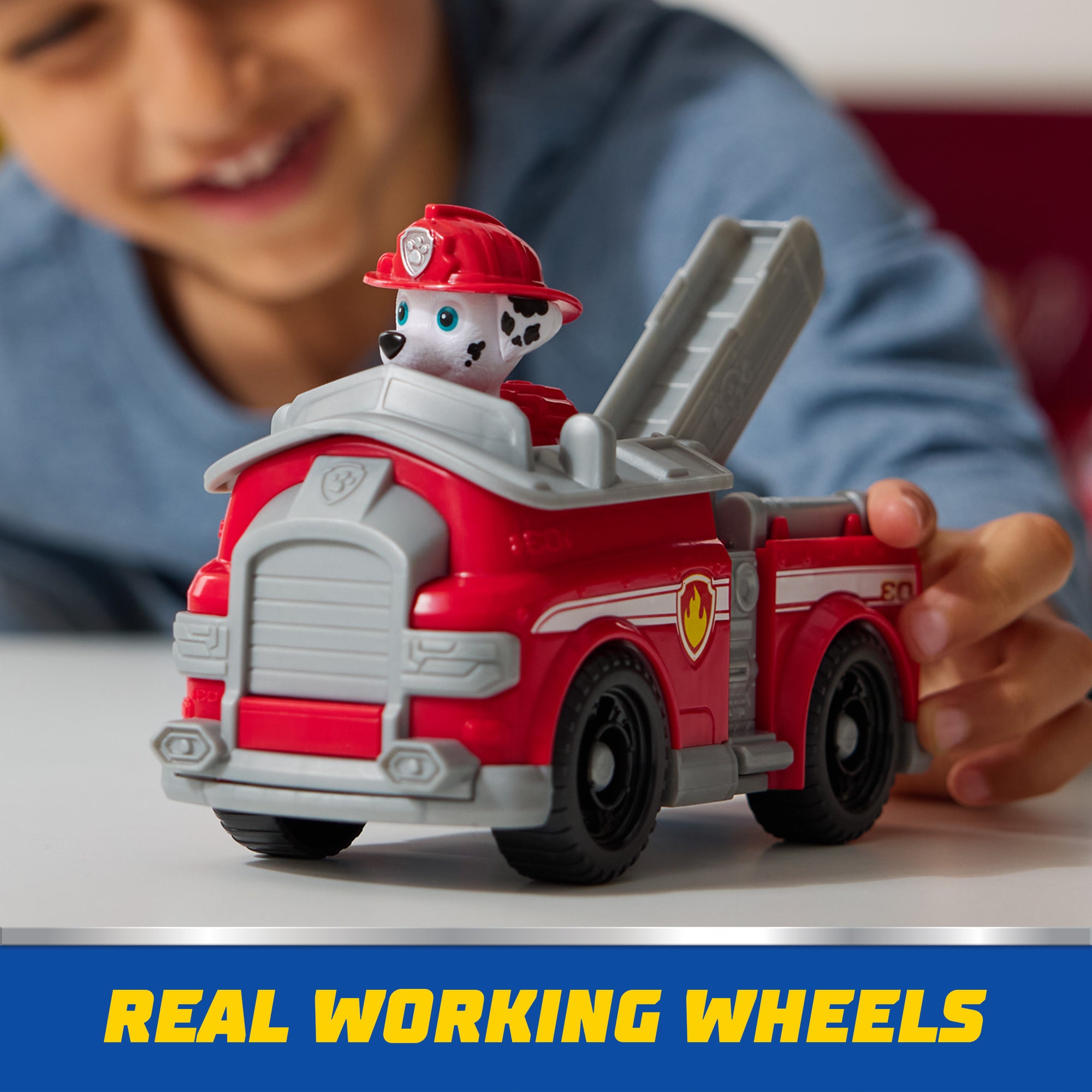 Paw Patrol Marshall Fire Engine Vehicle With Marshall Figure
