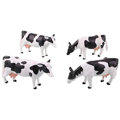 On The Farm Animal 4pk Friesian Cows 1:32