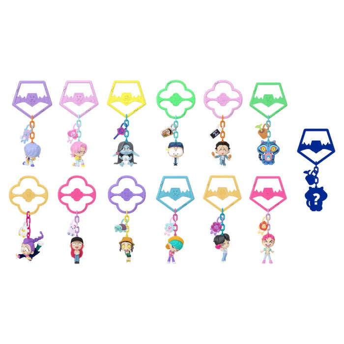 K-Pop Demon Hunters Hello Friend Collectable Keychain Figure Assorted