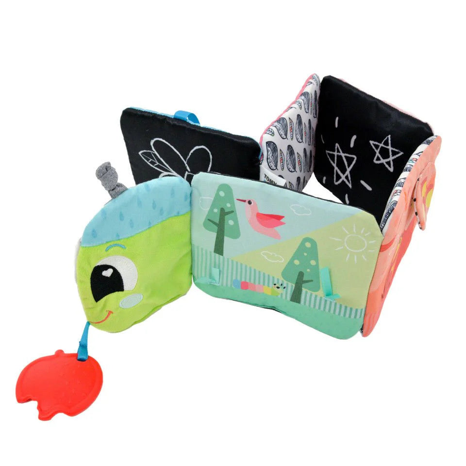 Lamaze Colourful Journey Caterpillar Soft Toy Book