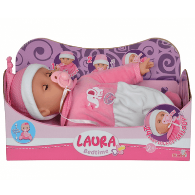 Laura 38cm Soft Bodied Doll With Sounds And Melody