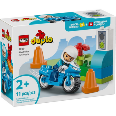 Lego Duplo 10471 Blue Police Motorcycle