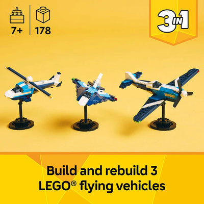 Lego Creator 31160 Aircraft Race Plane 3 In 1 Set