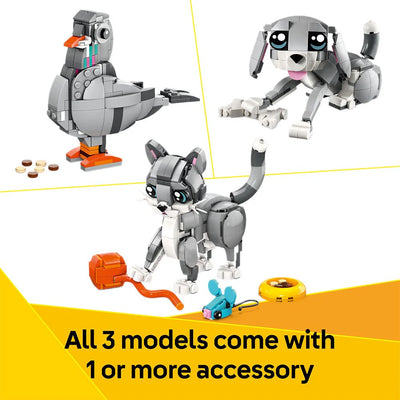 Lego Creator 31163 Playful Cat 3 In 1 Set