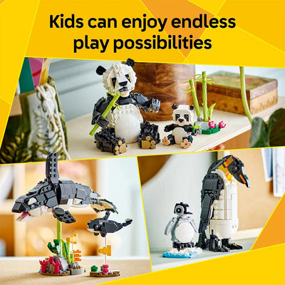 Lego Creator 31165 Panda Family 3 In 1 Set