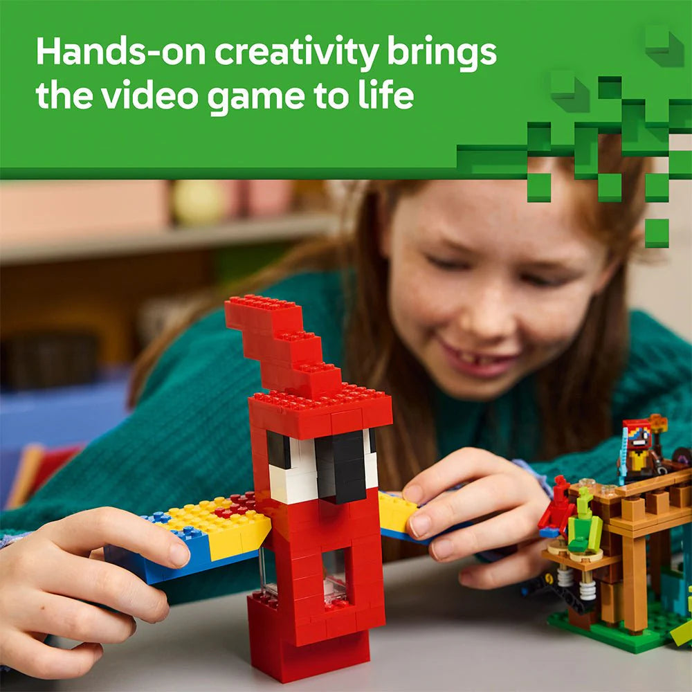 Lego Minecraft 21282 The Parrot Houses