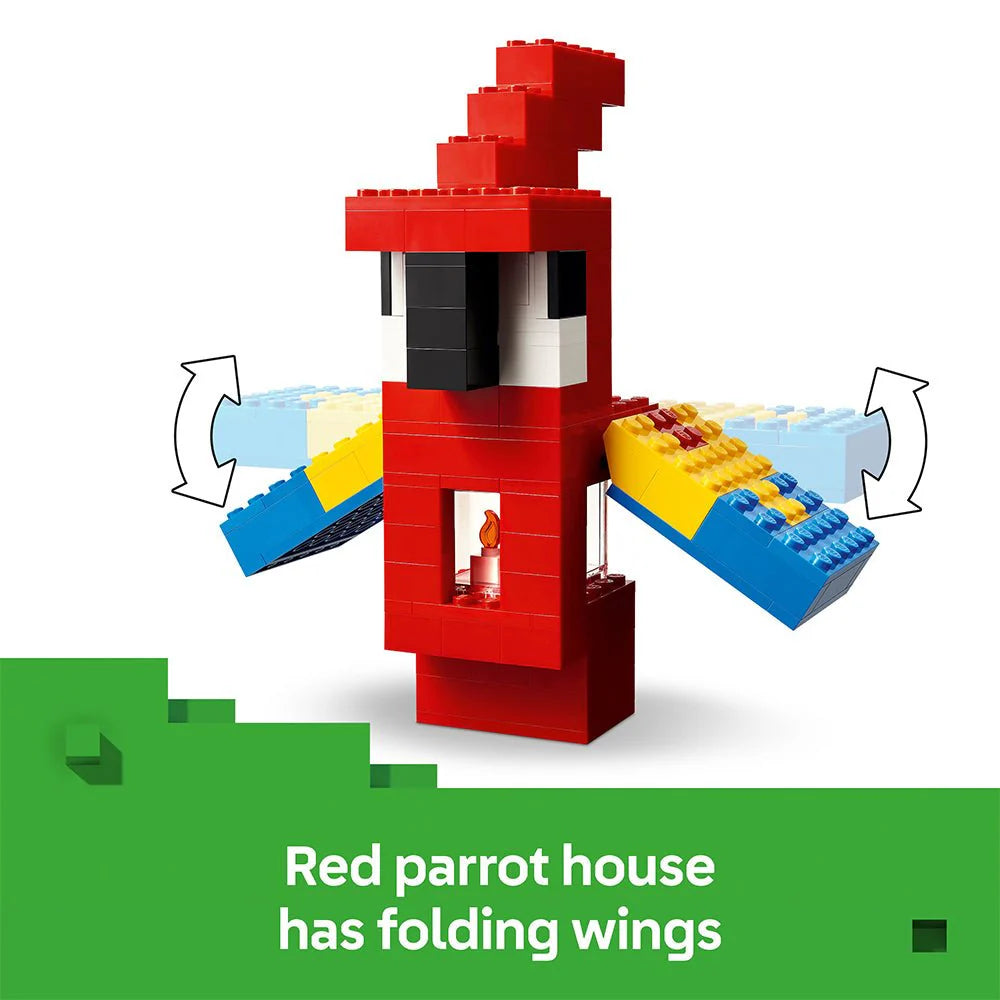 Lego Minecraft 21282 The Parrot Houses