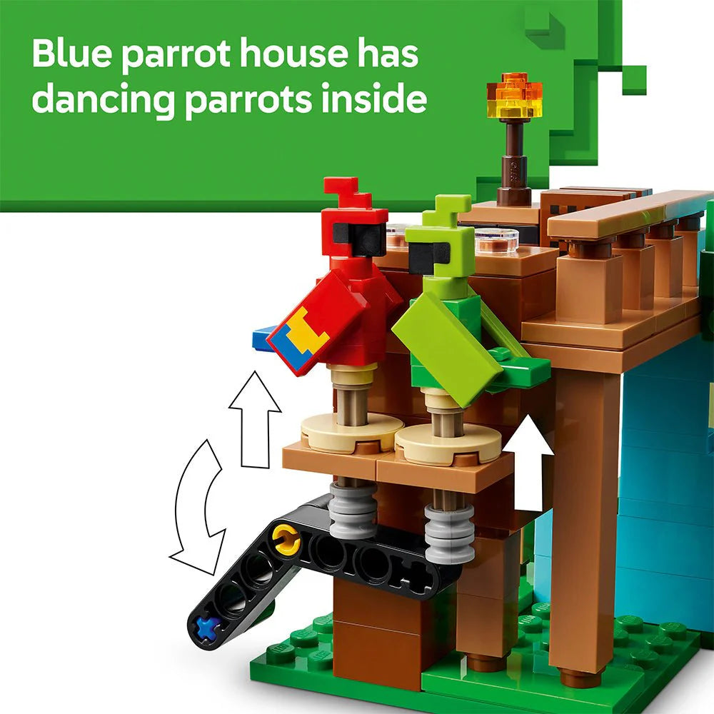 Lego Minecraft 21282 The Parrot Houses