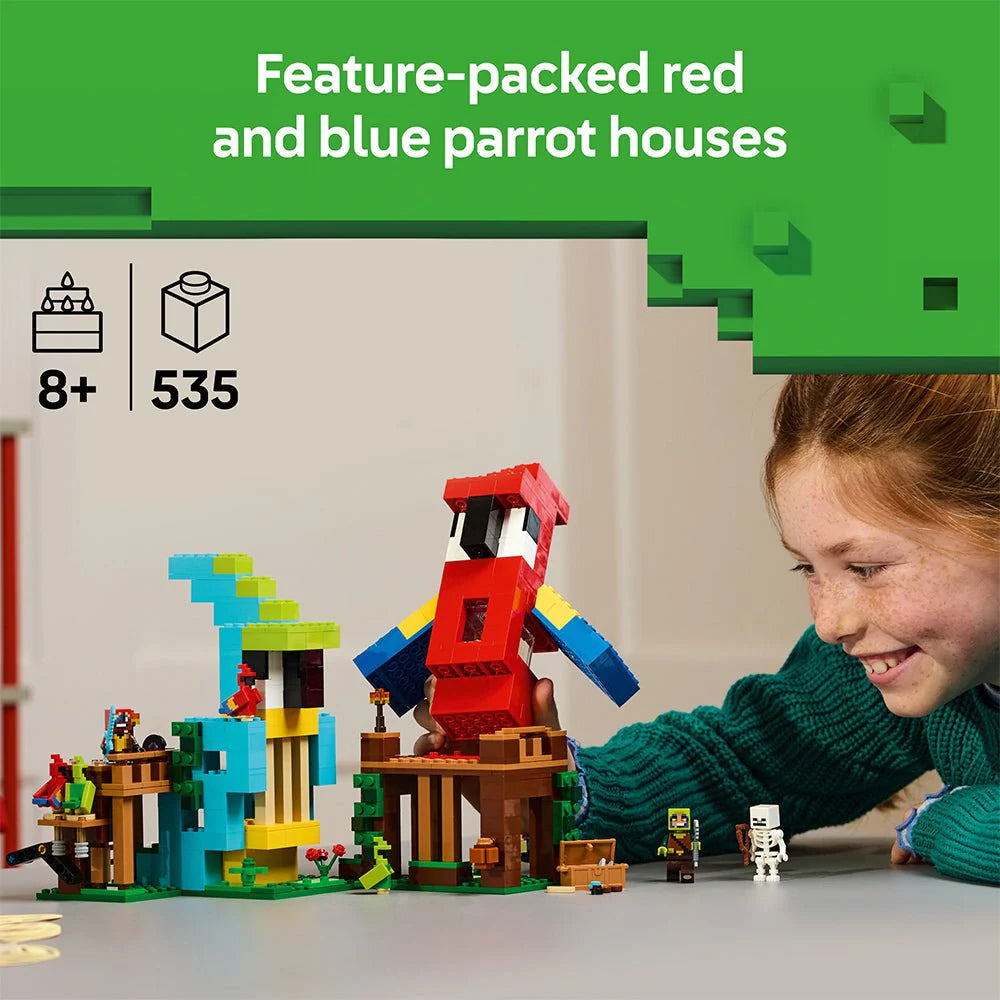 Lego Minecraft 21282 The Parrot Houses