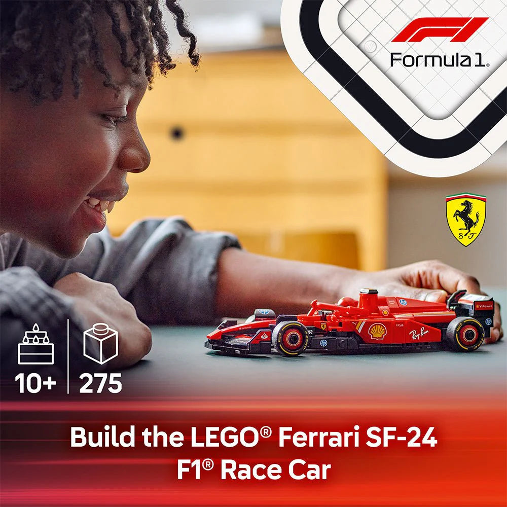 Lego Speed Champions 77242 Ferrari SF-24 F1 Race Car Set