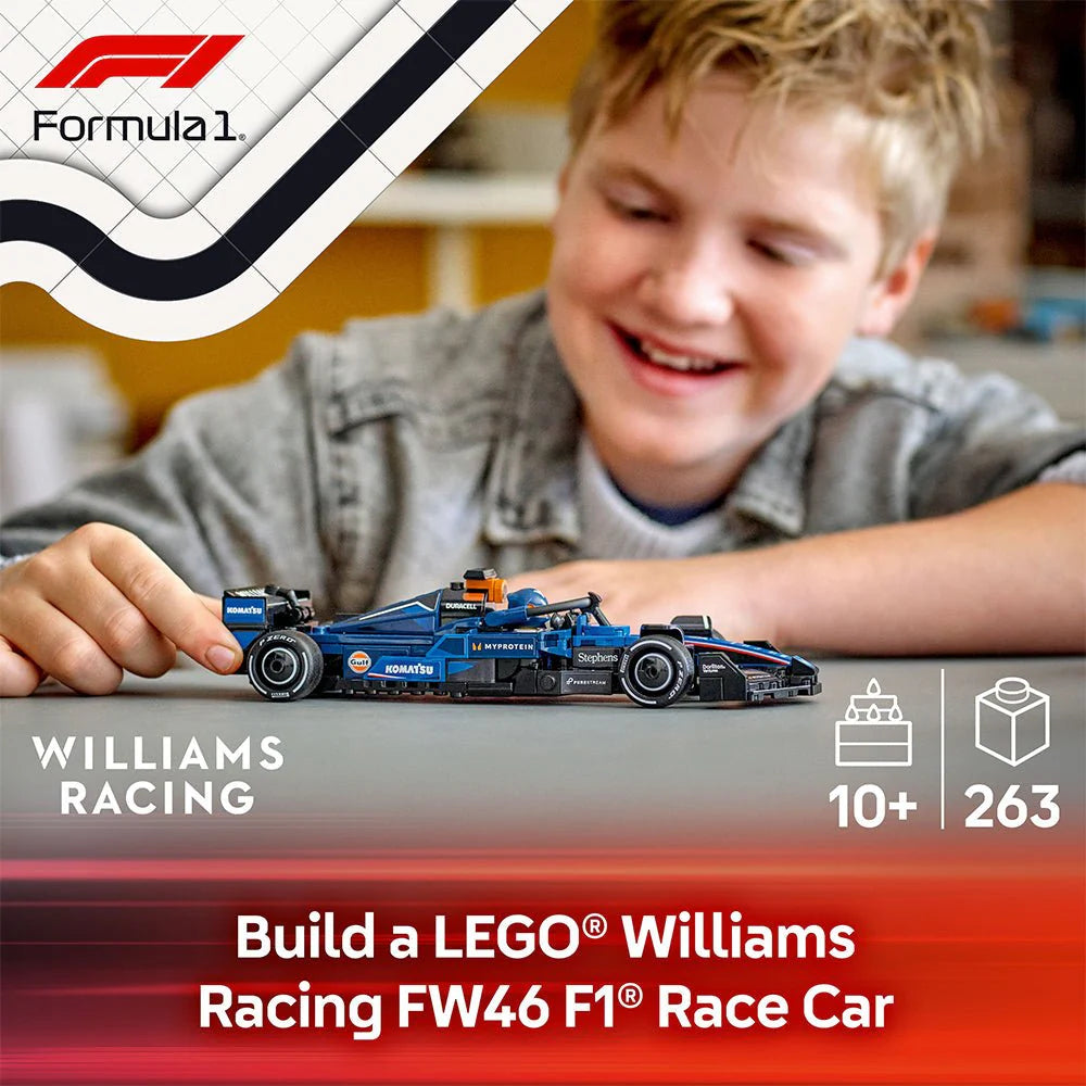 Lego Speed Champions 77249 Williams Racing FW46 F1 Race Car Set