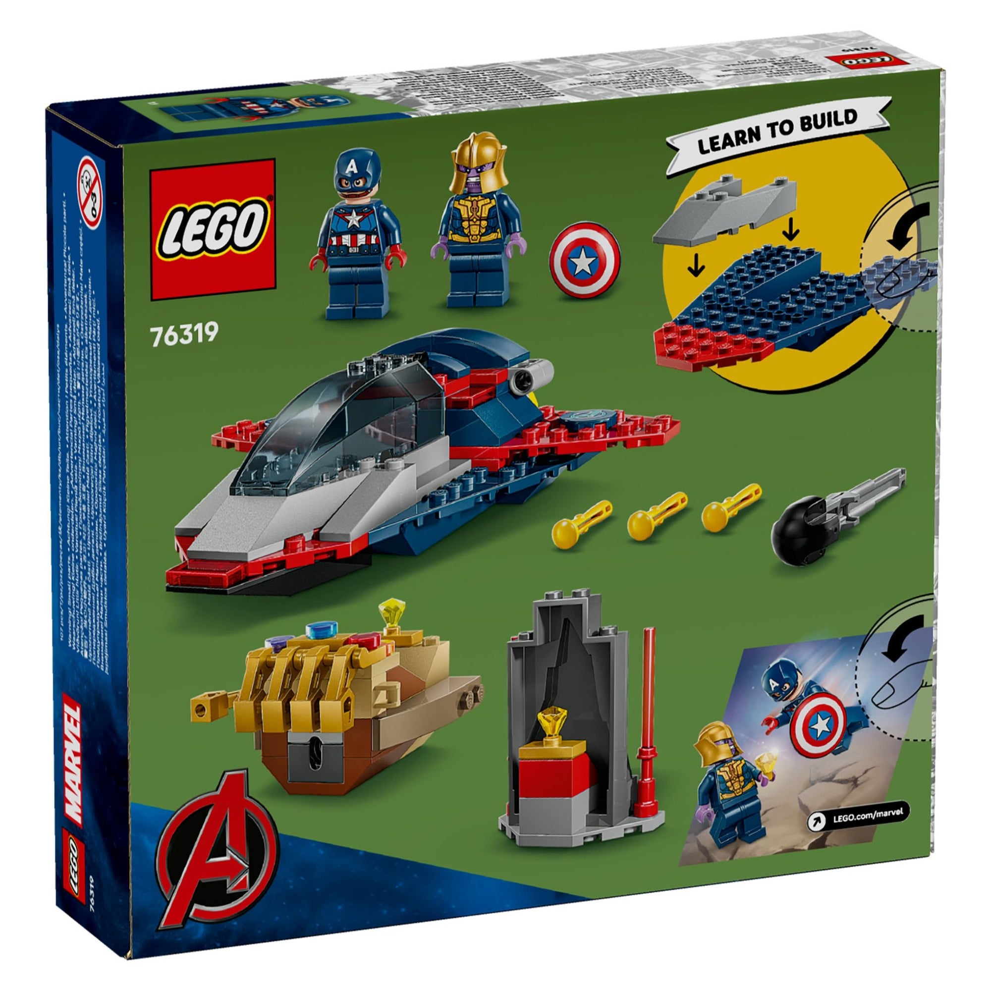 Lego Marvel 76319 Captain America vs Thanos