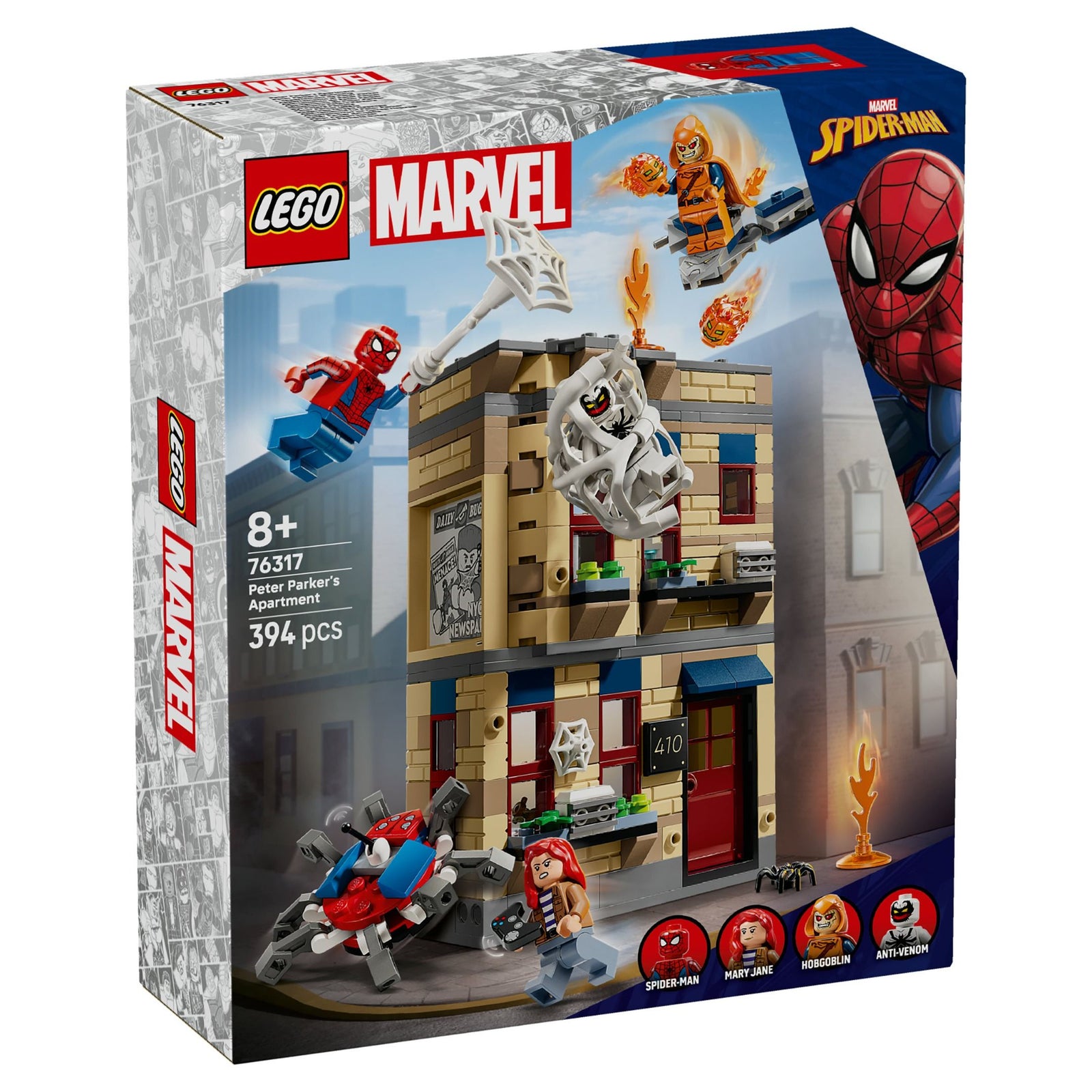 Lego Marvel SpiderMan 76317 Peter Parkers Apartment