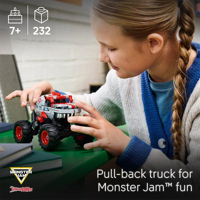 Lego Technic 42200 Monster Jam ThunderRoarus Pull Back Truck